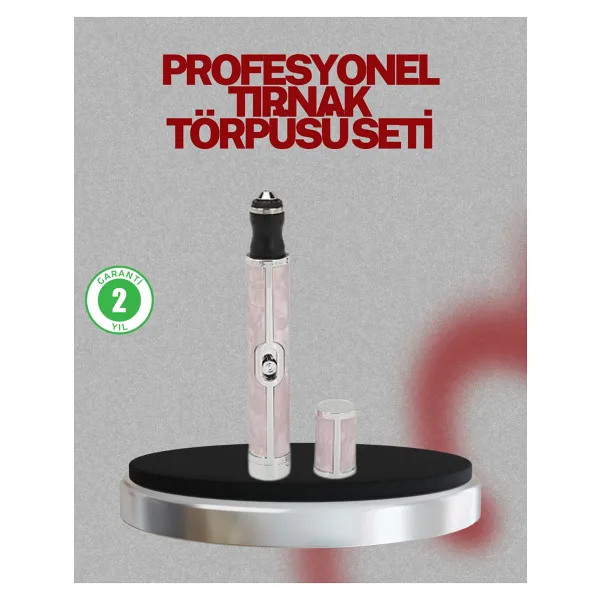 Taşınabilir Elektrikli Tırnak Törpüsü 500 Mah USB Şarjlı Manikür Cihazı ( Lisinya )
