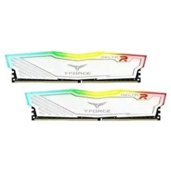 Team T-Force Delta RGB White 16 GB (2x8) 3600 MHz CL18 TF4D416G3600HC18JDC011 DDR4 Ram
