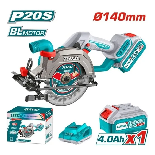 Total Tools TSLI14021 4 Ah Tek Akülü Daire Testere