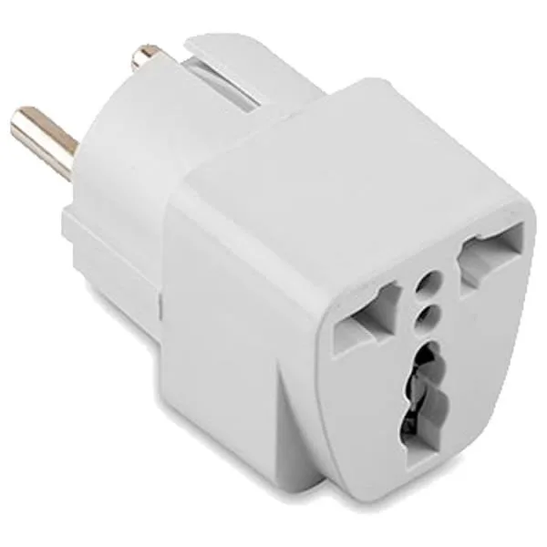 Ttec Akım Korumalı 10A/250V Amerikan/Avrupa/İngiliz Tipi Priz Dönüştürücü Priz Çevirici Adaptör Priz