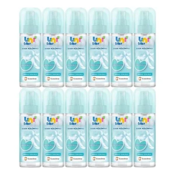 Uni Baby Bebeksi Dokunuş Bebek Kolonyası 150 ml 12 Adet