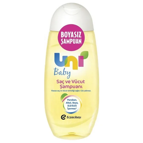 Uni Baby Saç ve Vücut Şampuanı 200 ml