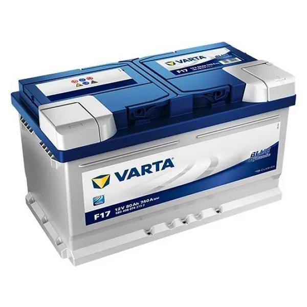 Varta Blue Dynamic F17 12 V 80 Ah 740 CCA Akü - 2024