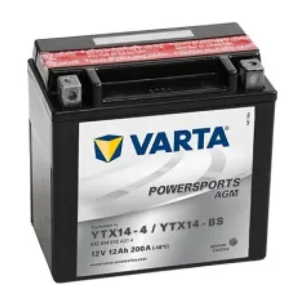 Varta Powersports AGM YTX14-BS 12 V 12 Ah Motosiklet Aküsü
