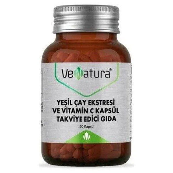 Venatura Yeşil Çay ve Vitamin C 60 Kapsül