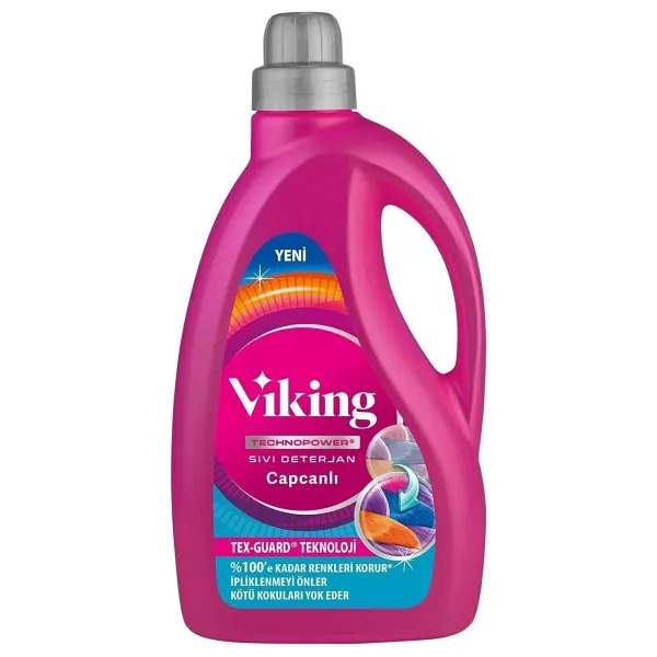 Viking Renkliler Sıvı Deterjan 2.7 lt