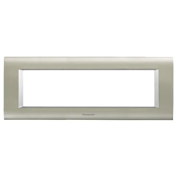 Viko Panasonic Thea 7M Sistema Inox Matt+Metalik Beyaz Çerçeve - WVTF18475IB-TR