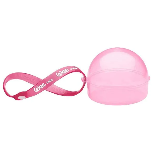 Wee Baby 117 Pembe Emzik Saklama Kabı