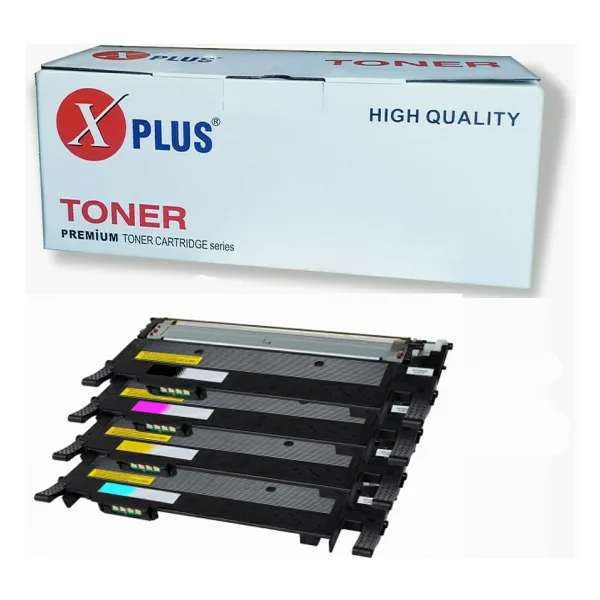 Xplus Color Laser Yazıcı Mfp 179FNW Hp 117A 4 Renk Ithal Toner Seti 1.000 Sayfa Chipli