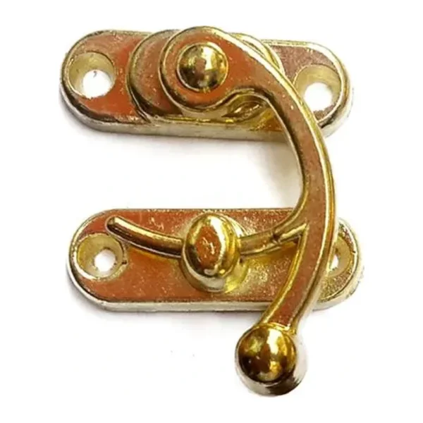 Yay Gözü, Ahşap Kutu Klipsi - Küçük 28X33 Mm, Sarı, 100 Adet