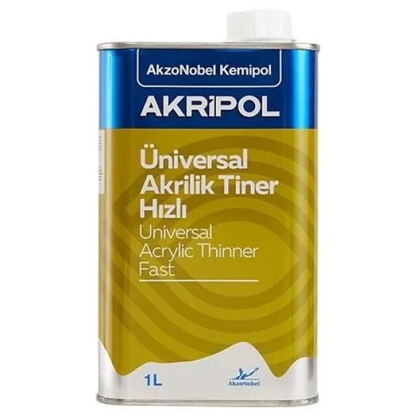 Akripol Unıversal Akrilik Tiner Hızlı Fast 1 lt