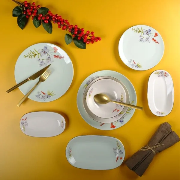 Aryıldız Violet 29 Parça 6 Kişilik Yemek Takımı