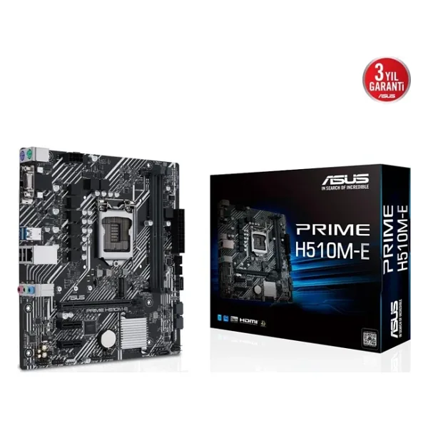 Asus Prime H510M-E Intel LGA1200 DDR4 Micro ATX Anakart