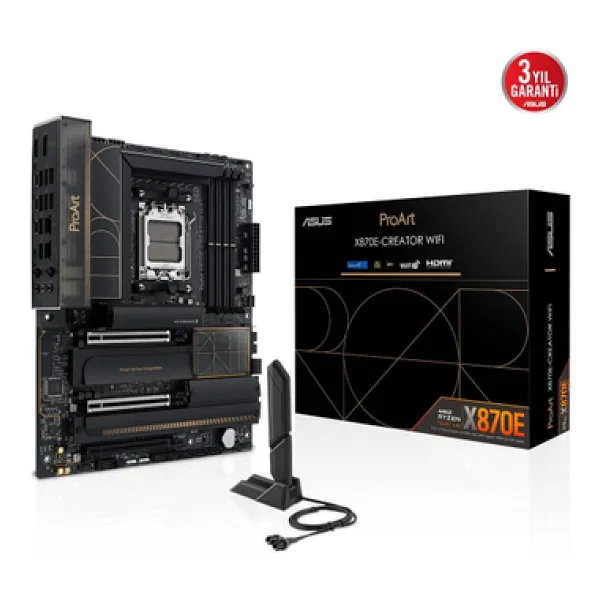 Asus ProArt X870E-Creator Wi-Fi AMD AM5 DDR5 ATX Anakart