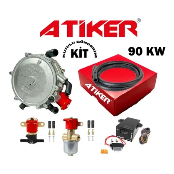ATİKER Karbüratörlü 6 Parça Ön Lpg Beyin Kiti Yeni Üretim