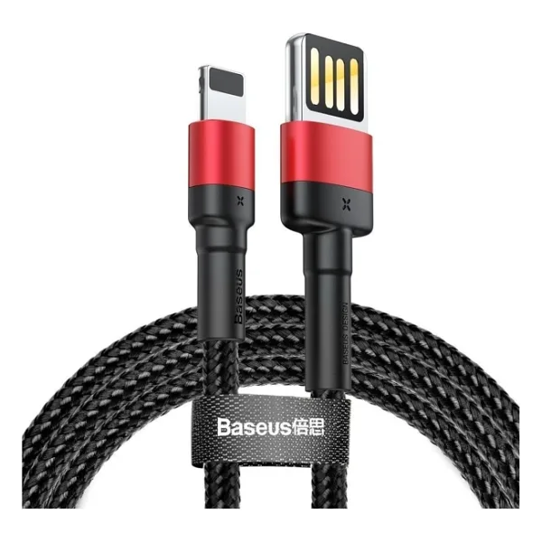 Baseus Cafule Siyah 1 m USB to Lightning Şarj Kablosu