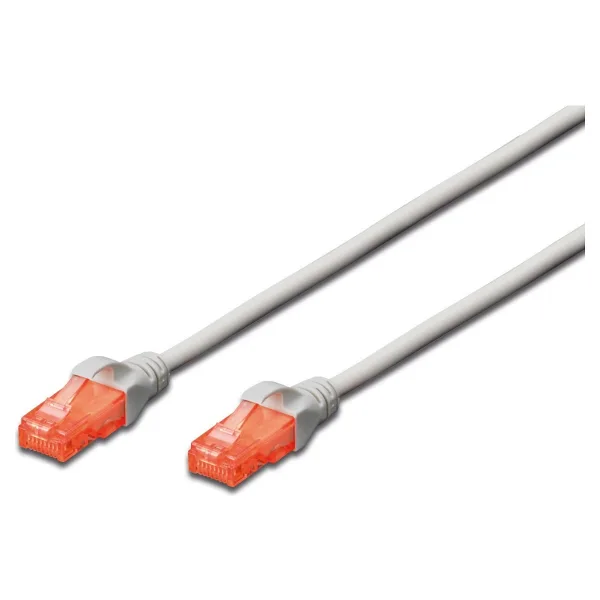 Beek BC-U6050 U/UTP 5 m Gri CAT6 Patch Kablo