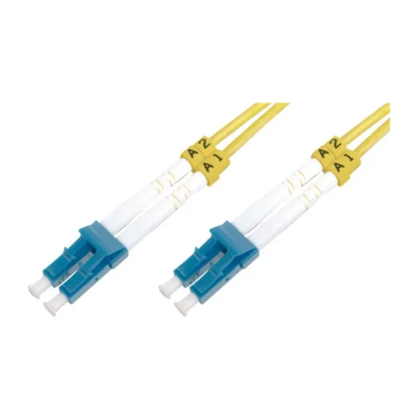 Beek LC-LC Fiber Optik Patch Kablo, 9/125 µ, Singlemode, 3.0mm, Duplex, OS2, LSZH, 50 metre