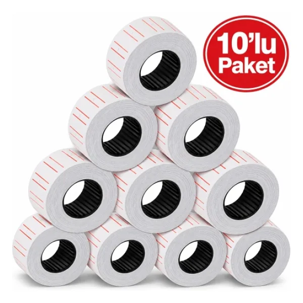 Bigpoint Fiyat Etiketi 10'lu Beyaz
