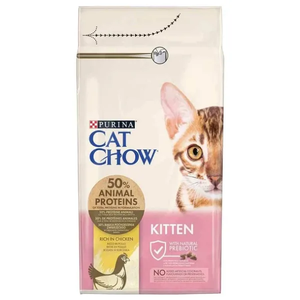 Cat Chow Kitten Tavuklu 1.5 kg Yavru Kedi Maması