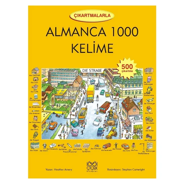 Çıkartmalarla Almanca 1000 Kelime - Heather Amery