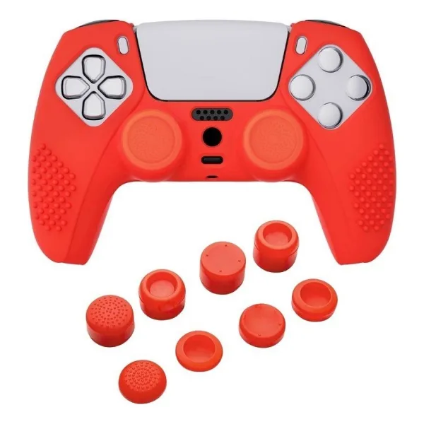 Cosmostech Ps5 Controller Joystick Oyun Kolu Gamepad Uyumlu Silikon + 8'Li Analog Koruyucu T