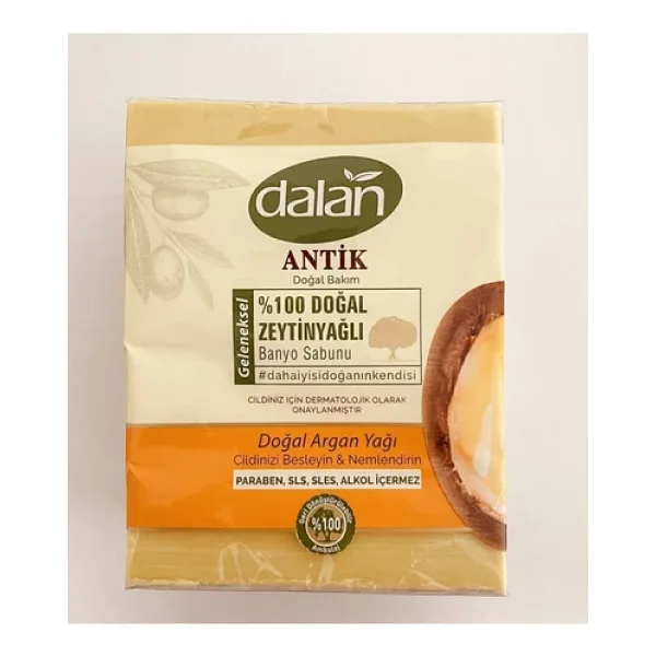 Dalan Antik Doğal Zeytiyağı ve Argan Yağlı 4x150 gr Sabun
