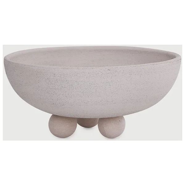 Enza Home Artisan Dekoratif Tabak ve Kase, Seramik