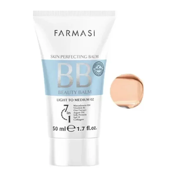 Farmasi 02 Light Medium SPF 15 50 ml BB Krem