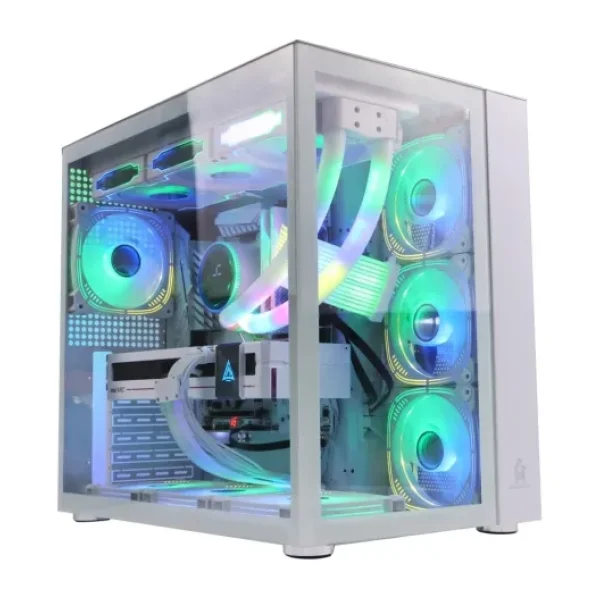 Gamemaster F-7 Beyaz 7x Rgb Fanlı Bilgisayar Kasası V2