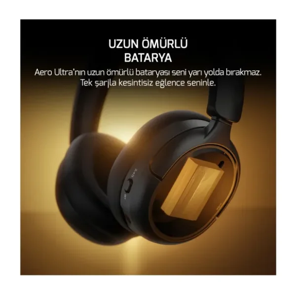 Gamepower Aero Ultra 7.1 USB Kablolu/Kablosuz Kulak Üstü Oyuncu Kulaklığı - Görsel 4