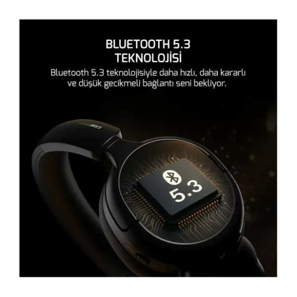 Gamepower Aero Ultra 7.1 USB Kablolu/Kablosuz Kulak Üstü Oyuncu Kulaklığı - Görsel 5