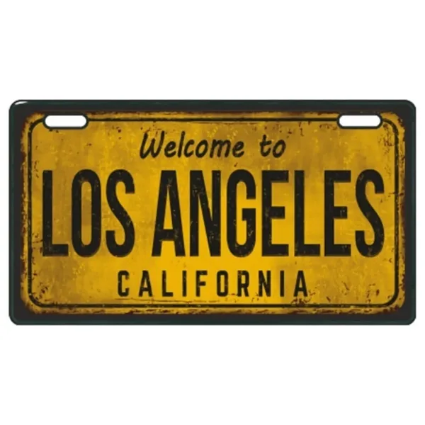 Gogo Los Angeles E-bike Plakalık