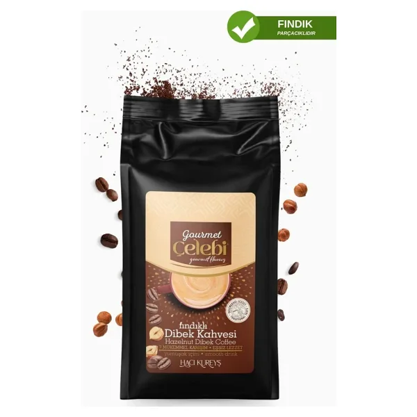 Gourmet Çelebi Fındıklı Dibek Kahvesi 1 kg