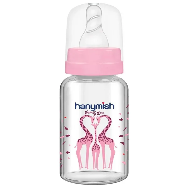 Hanymish 401 125 Ml Cam Biberon Pembe
