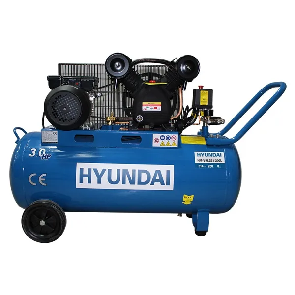Hyundai HMV0.25 V 3 Hp 200 lt Hava Kompresörü
