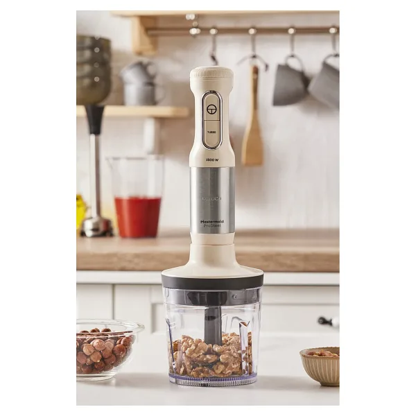 Karaca Mastermaid Prosteel 1500 W Krem Blender Seti