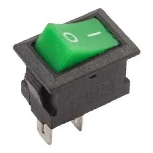 KCD11 Mini On-Off Anahtar - Yeşil