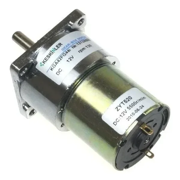 KGA-42 12V 125Rpm/520 Redüktörlü Dc Motor