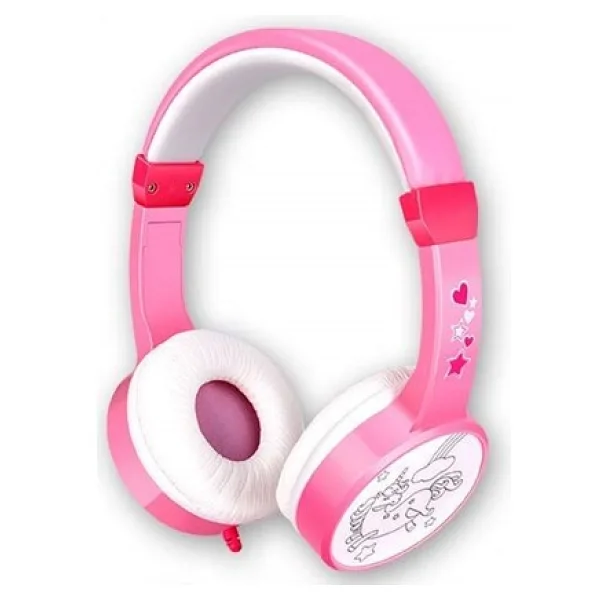 KİDS COLORING HEADPHONES PEMBE - RENKLİ BOYANABİLİR ÇOCUK KULAKLIĞI H-31116