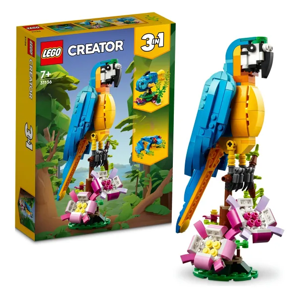 Lego 31136 Creator Egzotik Papağan