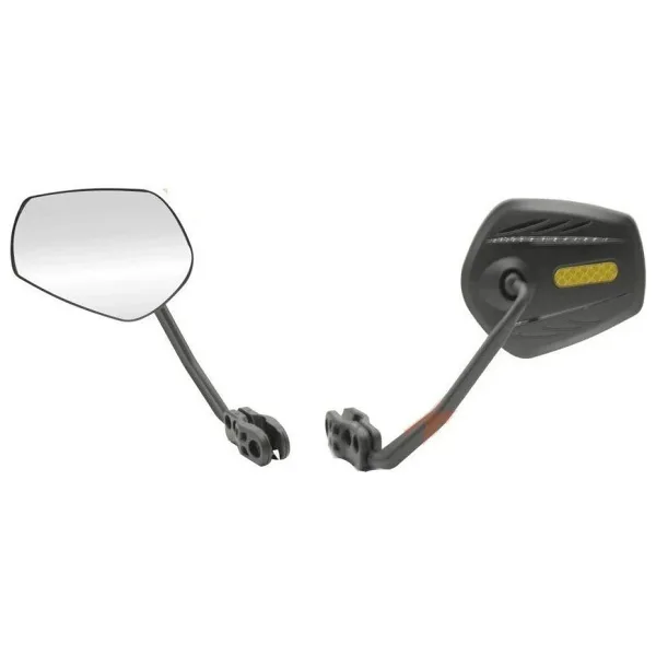 Lexis Gloss 77 Universal Optik Dış Bükey Geniş Açılı Motosiklet Kör Nokta Aynası