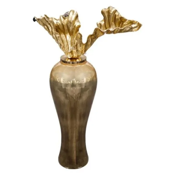 Luckyart Gold Yapraklı By Kup 117 Cm