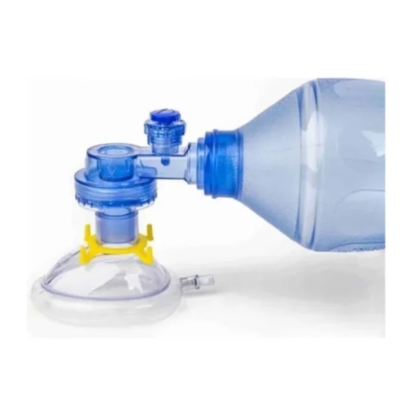 Medikalcim Pvc Suni Solunum Ambu Seti (Yetişkin - Siyah - 100 cm