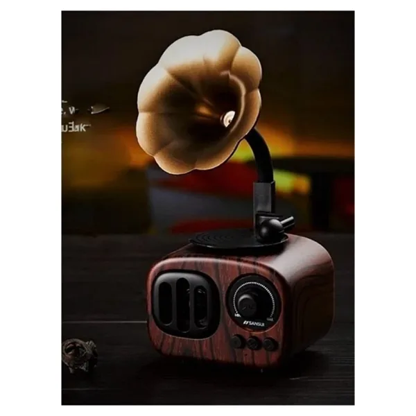 MOBGİFT Kurmalı Nostalik Gramofon Müzik Kutusu Yeni