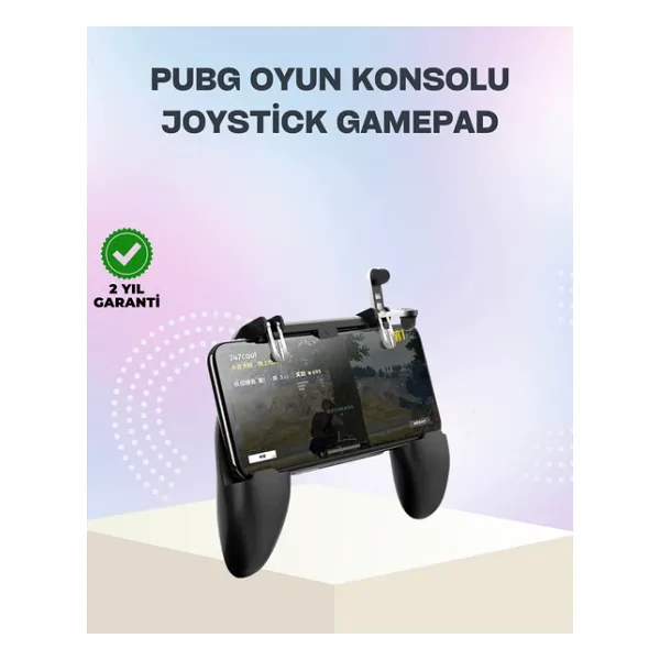 Mobil Oyunlar Için Joystickli Ergonomik Gamepad Kontrol Cihazı