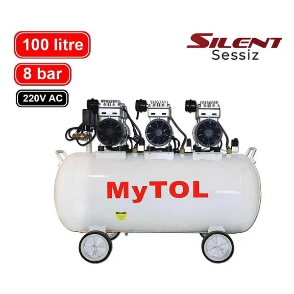 Mytol EWS100B 100 lt 3 Hp Sessiz Kompresör