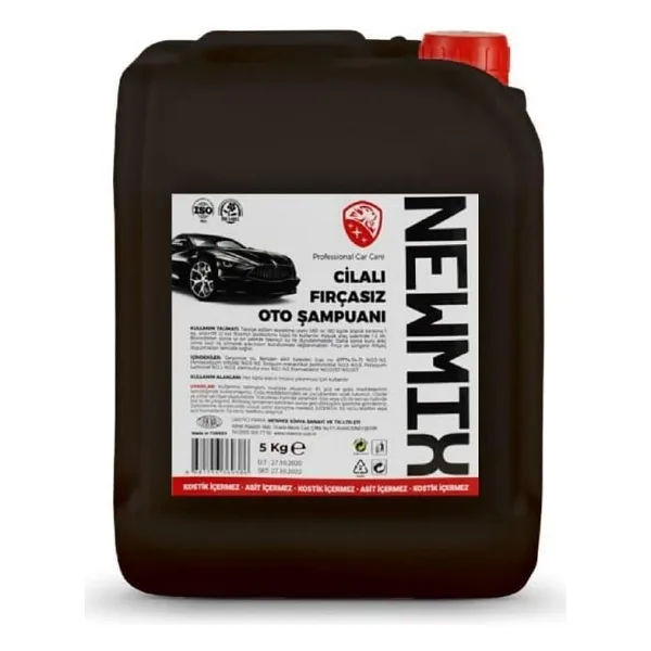Newmix 5 Kg Cilalı Fırçasız Oto Şampuanı