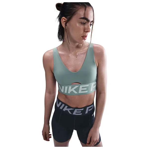 Nike Pro Indy Plunge Medium Support Bold HF7324 Kadın Sporcu Sütyeni