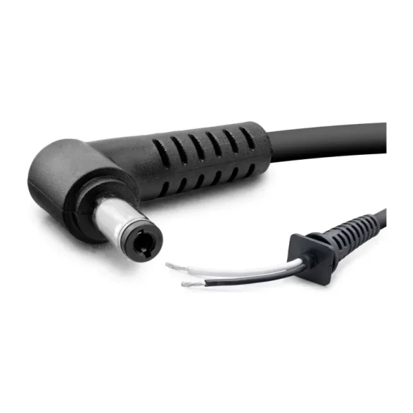 Notebook Adaptör Kablosu 5.5x2.5 L Tip Asus/Toshıba 120W-150W 1.2M Siyah HDX5563